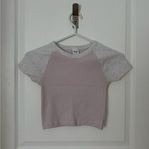 Aritzia baby cropped tee
